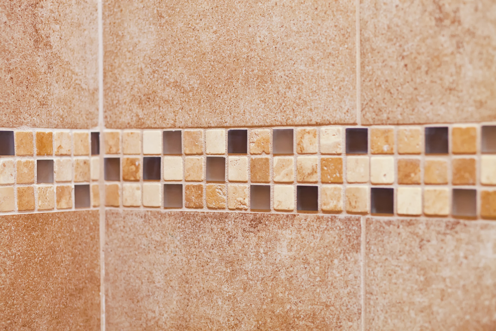 tiles with brown marble designs